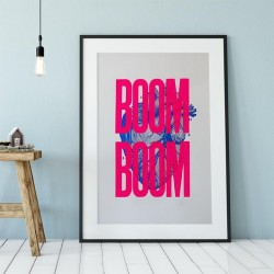 Affiche Boom Boom Rose...